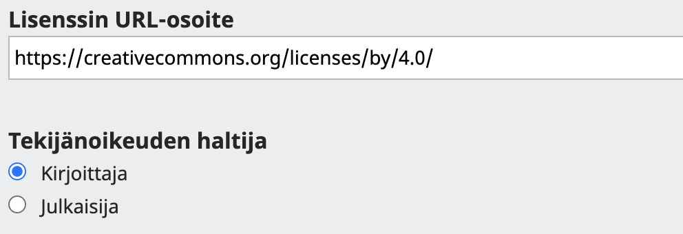 Tekijänoikeus Tekijänoikeus