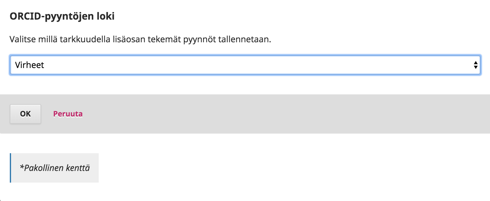 Lisäosan asetukset 2